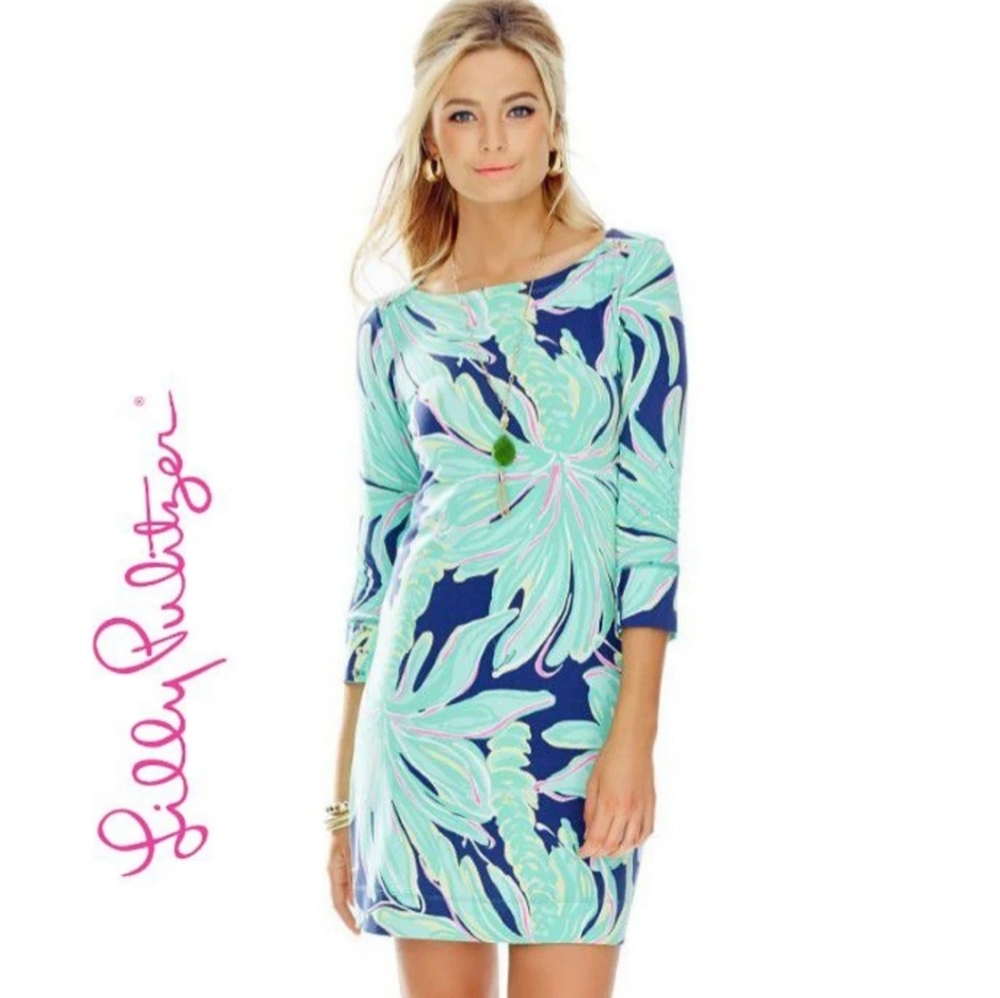 NWT Lilly Pulitzer Sophie Dress Tigee Palm